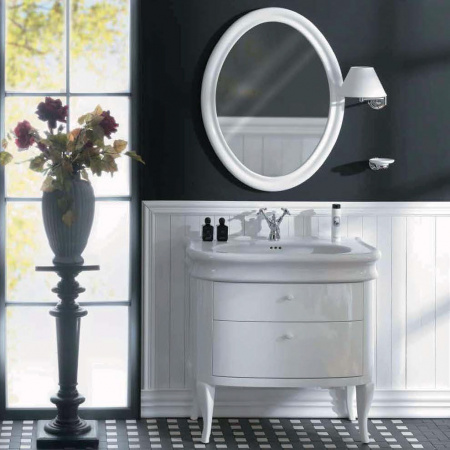 Зеркало Simas Lante LAS1 bi белое фото