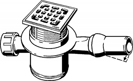 Душевой трап Viega Advantix 556907 фото