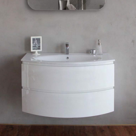 Тумба под раковину BelBagno Prospero BB1000DCS2C/BL-BB1000ARL 100 см фото