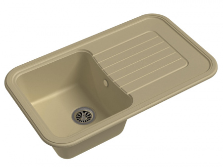 Мойка кухонная Ewigstein Antik A- 60F бежевый фото