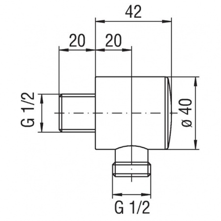 Шланговое подключение Nobili Shower (AD150/1CR) фото