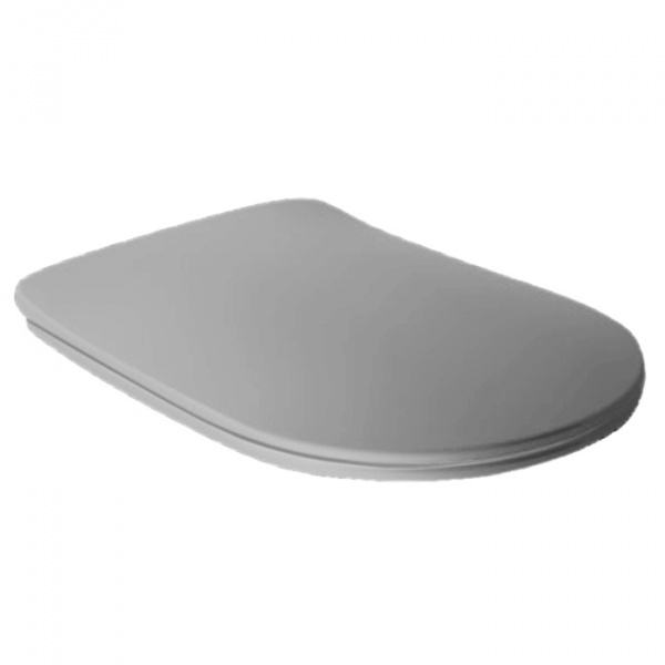 Сиденье для унитаза Kerasan Tribeca 519159 Grigio matt soft close фото