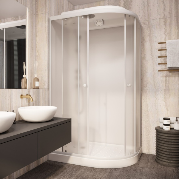 Душевая кабина Parly Bianco EB1231L 120x80 фото