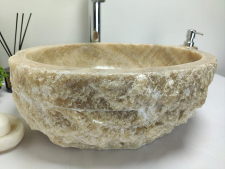 Накладная раковина из оникса Indo Erozy Sunset EO-00435 фото