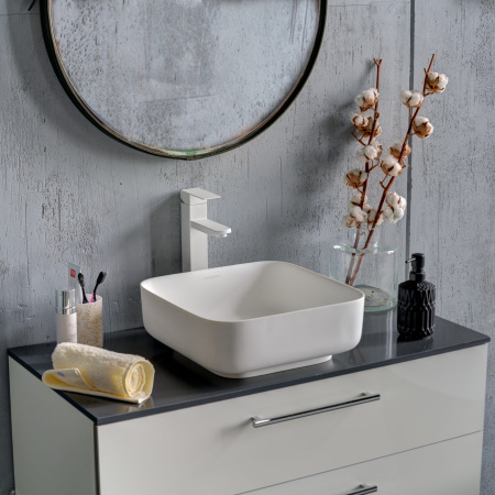 Накладная раковина Montebianco Loreto Piazza 360 12018 36x36 фото