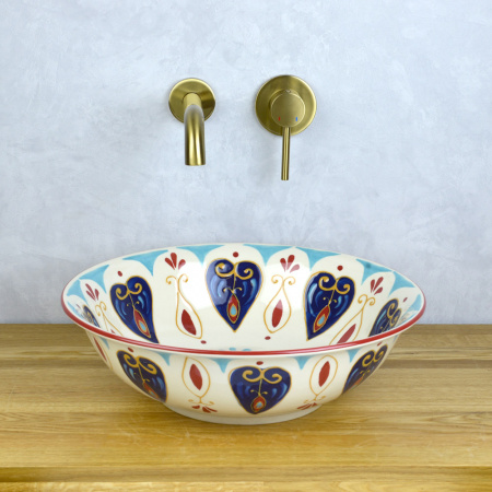 Раковина Bronze de Luxe 4380 42x42 фото