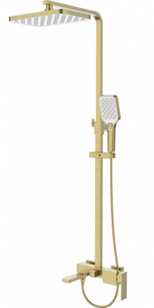 Душевая система Esbano BASCO (DS-MB) брашированное золото фото