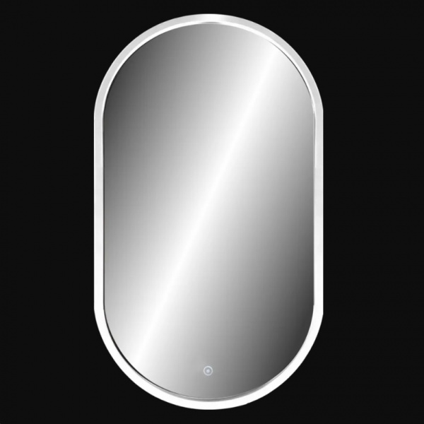 Зеркало Sintesi Street SIN-SPEC-STR-B-450 45x80 белое фото