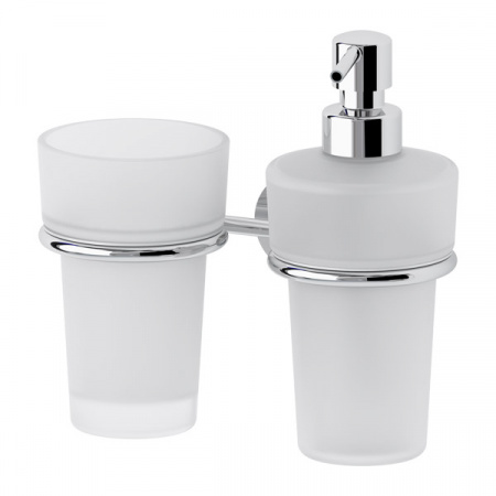 Держатель стакана и емкости для жидкого мыла FBS Nostalgy NOS 008 фото