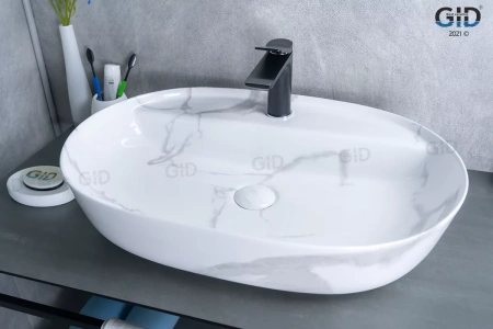 Накладная раковина GID Mnc346C 61x41 фото