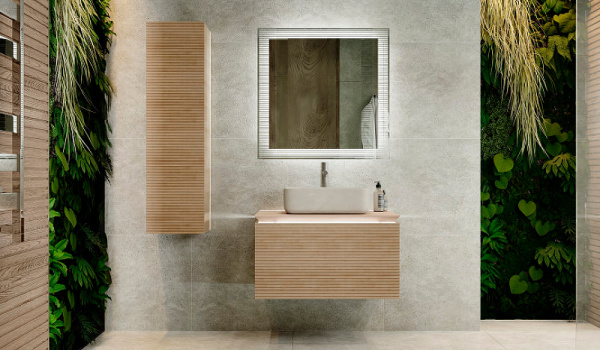 Пенал подвесной Jorno Karat Kar.04.130/P/BuL фото