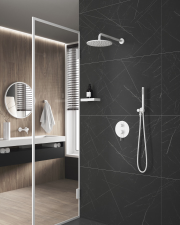 Душевая система скрытого монтажа Timo Saona SX-2369/16SM белая матовая фото