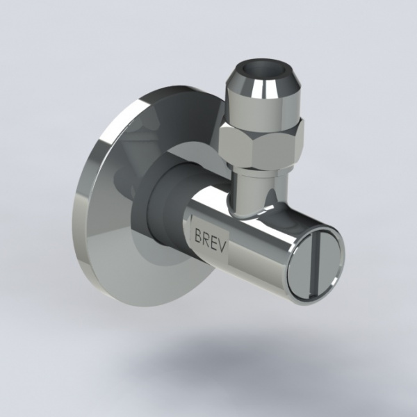 Вентиль запорный Nobili Shower (AV00121CR) с фильтром (хром) фото