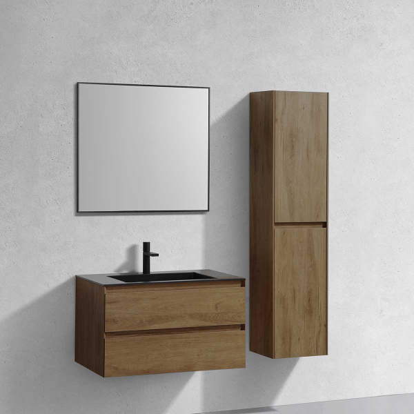 Тумба под раковину Vincea Luka VMC-2L800TO T.Oak 80 см фото