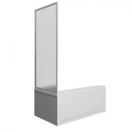 Боковая шторка для ванны Bas Мальта/Бриз стекло 75 см матовое стекло фото