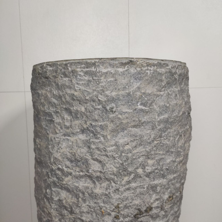 Раковина напольная из мрамора Grey MN-01498 (43*43*90) фото