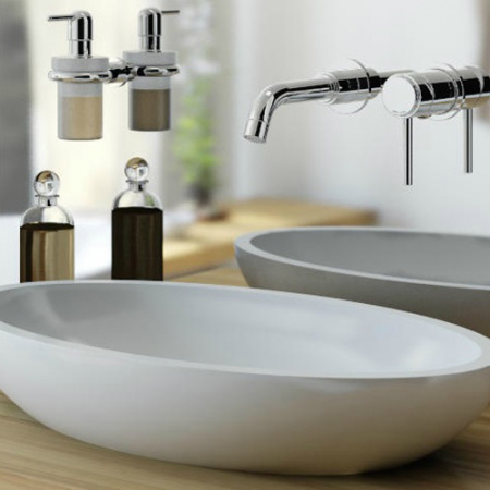 Смеситель для раковины настенный Grohe Atrio 19287001 фото