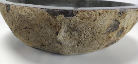 Накладная раковина из речного камня RS0795 (53*44*15) фото