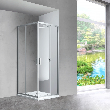 Душевой уголок Vincea Scala VSS-2SC8010CL 100x80 фото