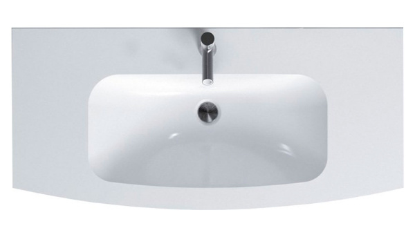 Раковина Jacob Delafon Nona EB1881RU-00 100 см белая фото