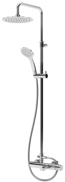 Душевая система (стойка) Cezares Leaf LEAF-CVDA-23-01 хром фото