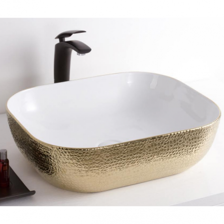 Накладная раковина CeramaLux NC D1333H025 45,5х32 фото