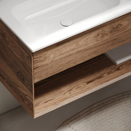 Тумба под раковину Sancos Marmi 1.0 MR1.0100LECH дуб чарльстон фото