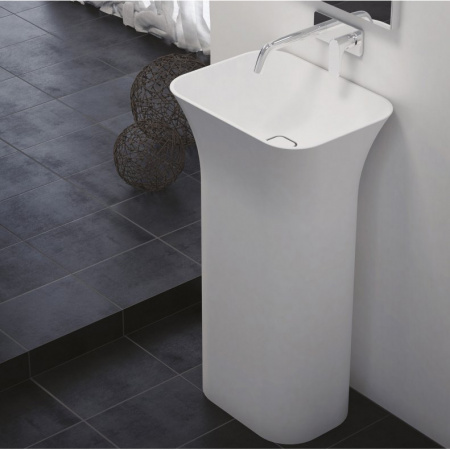 Раковина напольная Cezares Titan TITAN-SQUARE-50-38-90-LVB-FS фото