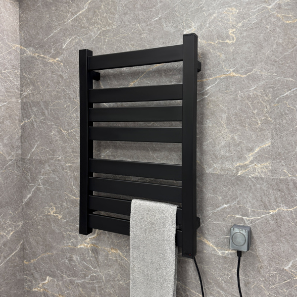 Полотенцесушитель электрический Fixsen HI-TECH FX-7500B черный фото