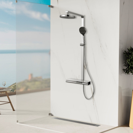 Душевая система Vincea Aspire VSFS-4AS1CH хром фото