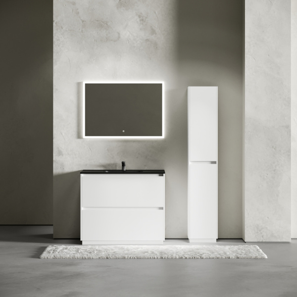 Тумба под раковину Sancos Libra Floor LB100FW белая фото