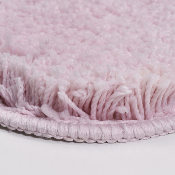 Коврик для ванны WasserKRAFT Kammel BM-8339 Chalk Pink 55x57 фото