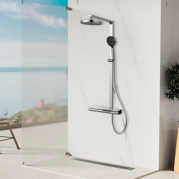 Душевая система Vincea Aspire VSFS-4AS1CH хром фото