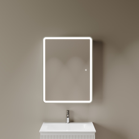 Зеркало-шкаф с подсветкой Sancos Diva DIV600 60x80 фото