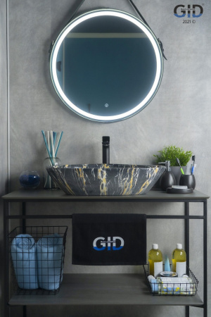 Накладная раковина GID 207 59х39 фото