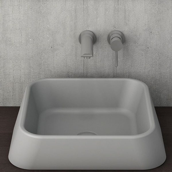 Накладная раковина Bocchi Elba 1005-006-0125 серая фото