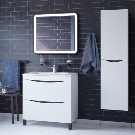 Тумба с раковиной Iddis Cloud CLO80WFi95K 80 см фото