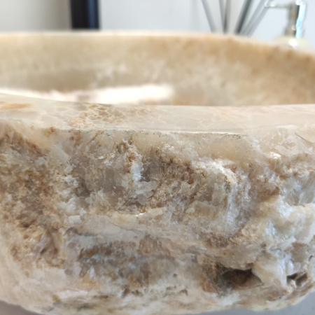 Накладная раковина из оникса Erozy BL EO-00665 (43*40*15см) фото