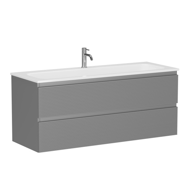 Тумба под раковину Sancos Folk FL120ES Ergraut soft фото