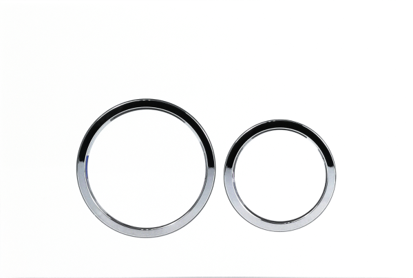 Кнопка смыва Cerutti SPA CR05WH белый глянец фото