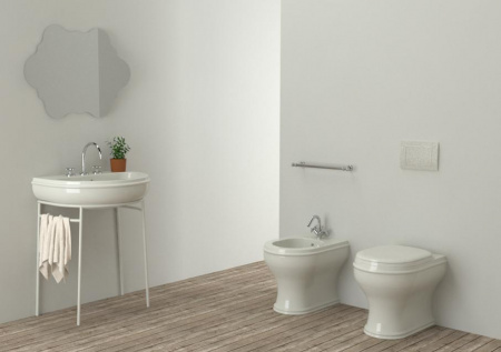 Унитаз приставной Azzurra Charme CHA100/P bi фото