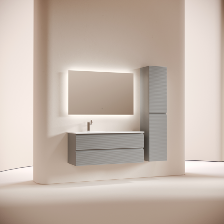 Тумба под раковину Sancos Folk FL120LES Ergraut soft фото