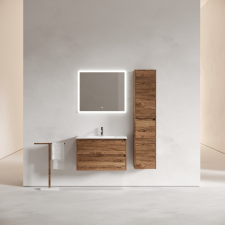 Тумба под раковину Sancos Libra LB80ECH дуб чарльстон фото