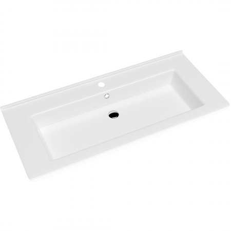 Полувстраиваемая раковина Kirovit Оскар 004373 105 см фото