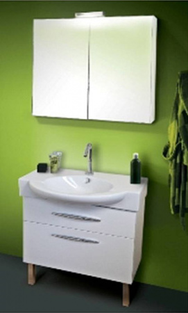 Полувстраиваемая подвесная раковина Jacob Delafon Presquile E1343 80 см фото