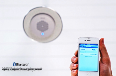 Музыкальный верхний тропический душ Jacob Delafon Moxie 9245D-СР фото