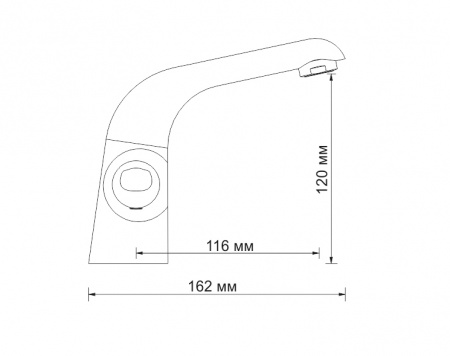 Смеситель для раковины двухвентильный WasserKRAFT Lossa 1203 фото