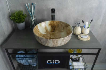 Накладная раковина GID MNC499 41,5х41,5 фото