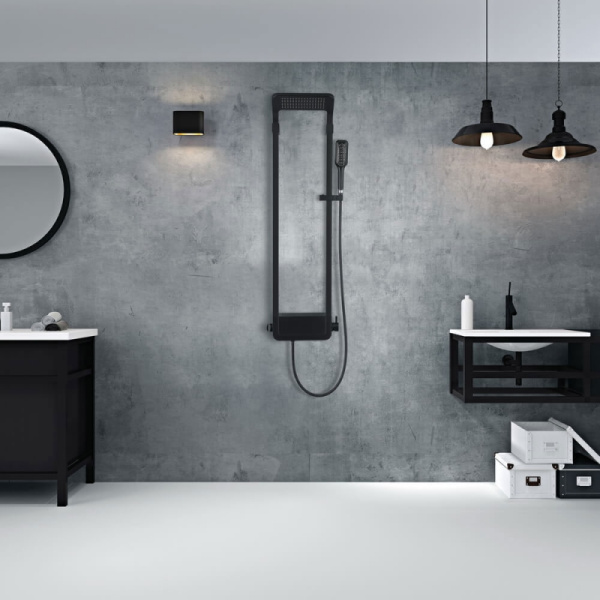 Душевая система Black&White Seasons W1010 Зимняя метель фото