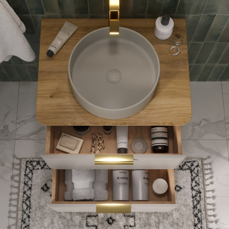 Тумба под накладную раковину EQUIL Desert 60 tpDSRT60.2Y-25 амарок фото